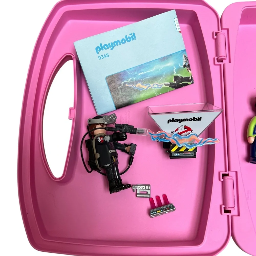 Playmobil Ghost Busters and Container Bundle